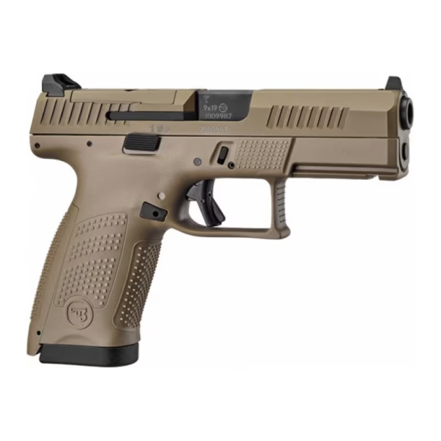 CZ P-10 C 9MM FDE 15+1 4" OR