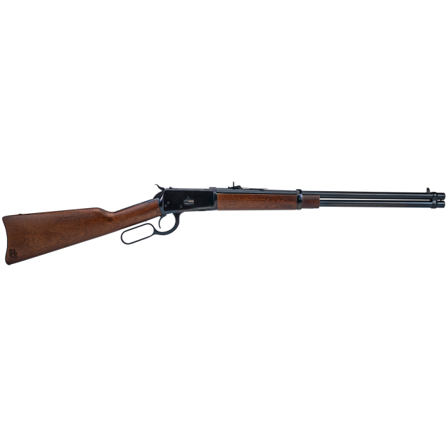 Heritage Mfg H92045201 92 Ranch Hand 45 Colt (Long Colt) 10rd 20" Black Oxide Steel Barrel, Black Oxide Receiver, Fixed Hardwood Stock