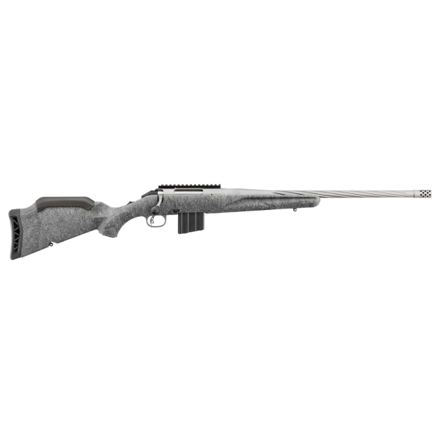 RUGER AMERICAN G2 6.5 GRENDEL 20" SPIRAL FLTD T.B. GRY SPLTR 10RD