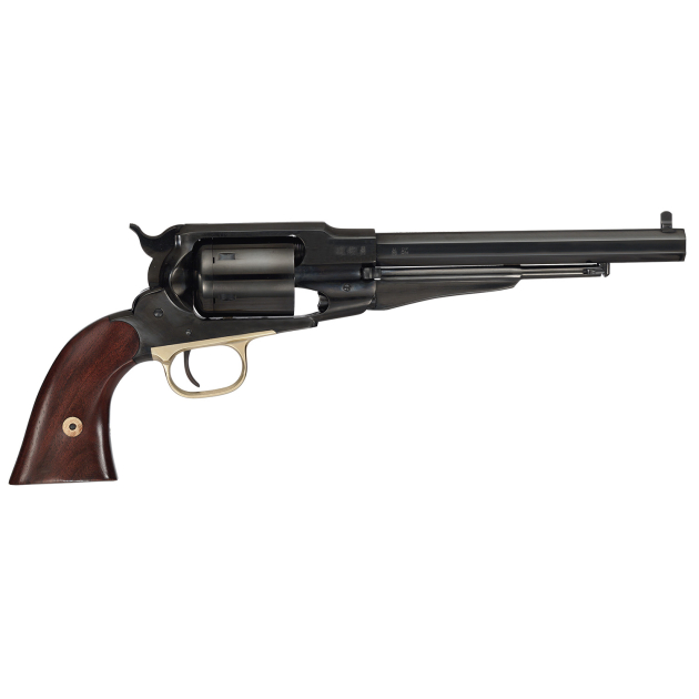Cimarron PREACHER 1858 Preacher 45 Colt (LC) 44 Cal 6 Shot 8" Blued Barrel/Blued Cylinder/Blued w/Gold Frame Walnut Grip