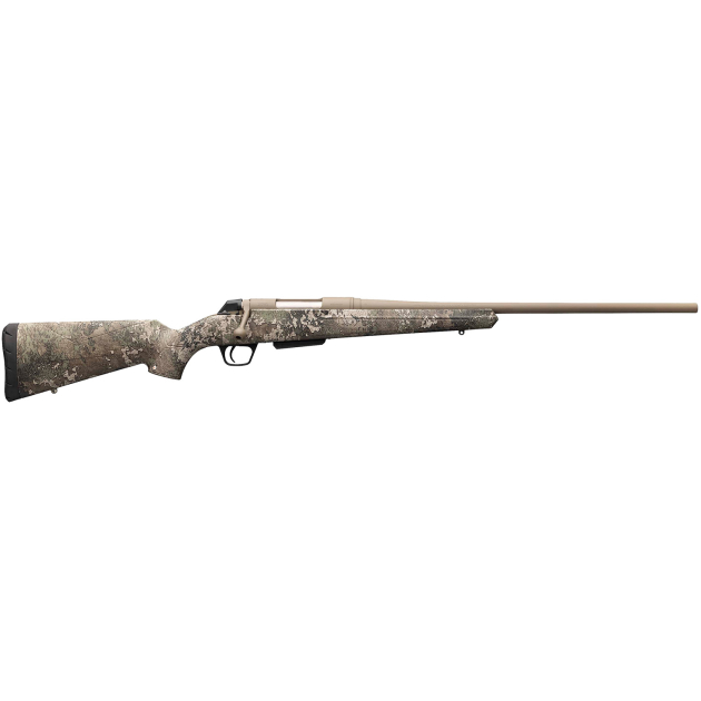 Winchester Repeating Arms 535741236 XPR Hunter Full Size 338 Win Mag 3+1 26" Flat Dark Earth Perma-Cote Sporter Barrel, Drilled & Tapped Steel Receiver, TrueTimber Strata Fixed Synthetic Stock
