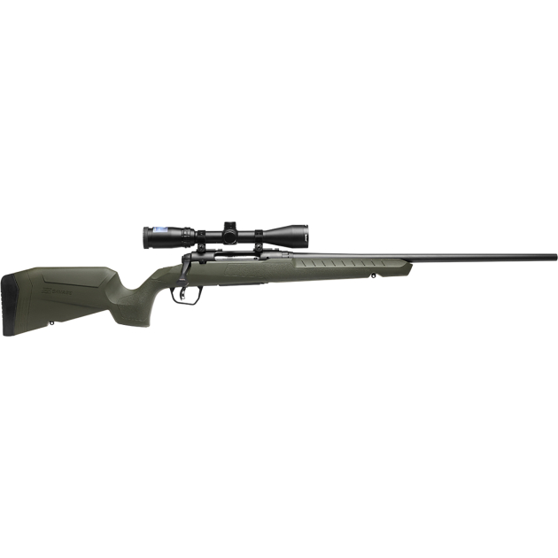 Savage Arms 32155 Axis 2 XP Combo Full Size 350 Legend 4+1 18" Black Sporter Barrel, Black Carbon Steel Receiver Drilled & Tapped, OD Green Fixed Synthetic Stock, Weaver 3-9x40mm Scope, Right Hand