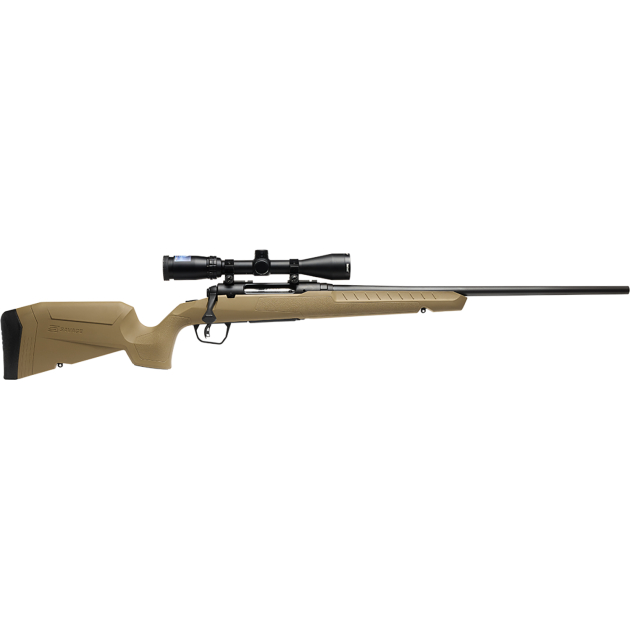Savage Arms 32170 Axis 2 XP Combo 30-06 Springfield 4+1 22" Black Sporter Barrel, Black Drilled & Tapped Steel Receiver, Fixed Flat Dark Earth Synthetic Stock, Right Hand, Boresighted 3-9x40