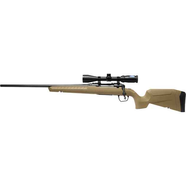 Savage Arms 32202 Axis 2 XP Combo Full Size 270 Win 4+1 22" Black Sporter Barrel, Black Carbon Steel Receiver Drilled & Tapped, Flat Dark Earth Fixed Synthetic Stock, Weaver 3-9x40mm Scope, Left Hand