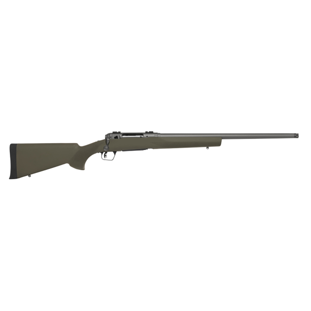 Savage Arms 58040 110 Trail Hunter 300 WSM 2+1 24" Threaded/Medium Heavy Profile, Tungsten Gray Cerakote Barrel/Rec, OD Green Hogue Overmold Stock, Adj. AccuTrigger, Weaver Base