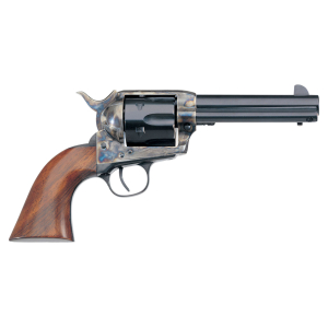 Taylors & Company 700ADE 1873 Cattleman New Model 45 Colt (LC) 6rd 4.75" Blued Cylinder & Barrel Color Case Hardened Steel Frame Walnut Navy Size Grip (Taylor Tuned)