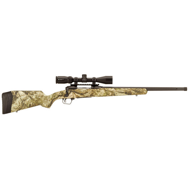 Savage Arms 57359 110 Apex Predator XP 243 Win 4+1 24", Matte Black Metal, Mossy Oak Mountain Country Synthetic Stock, Vortex Crossfire II 4-12x44mm