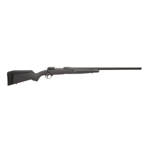 Savage Arms 57067 110 Varmint Full Size 22-250 Rem 4+1 26" Matte Black Button-Rifled Barrel, Matte Black Drilled & Tapped Carbon Steel Receiver, Adj AccuStock Matte Gray Synthetic Stock, Right Hand