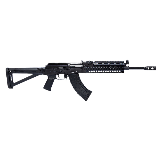 Riley Defense Inc RAK103MP RAK Tactical 7.62x39mm 30+1 16.25" Black Nitride Threaded Barrel, Black Oxide Mil-Spec Receiver, Magpul AK Black Polymer Stock, Black Polymer Grip