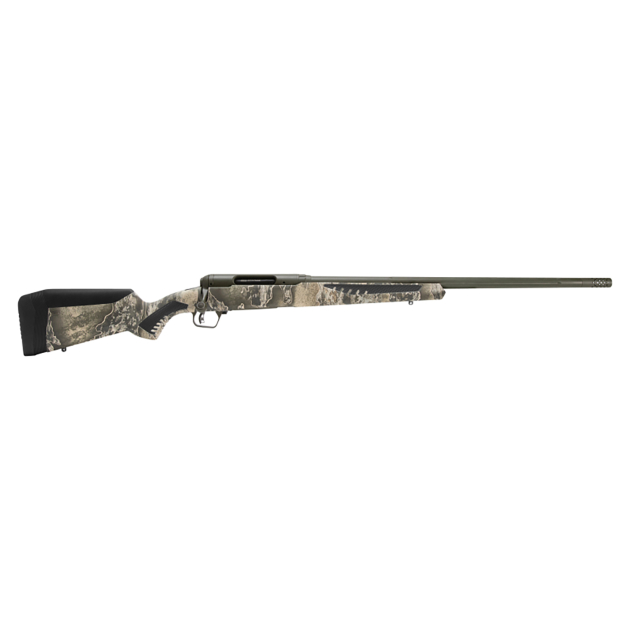 Savage Arms 57748 110 Timberline 280 Ackley Improved 4+1 22", OD Green Cerakote, Realtree Excape Fixed AccuStock with AccuFit