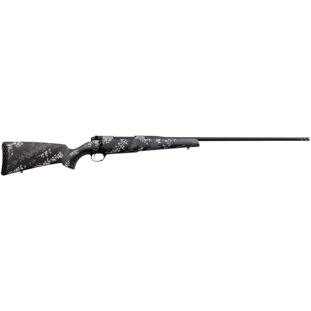 Weatherby MBT20N308NR4B Mark V Backcountry 2.0 Ti 308 Win 5+1 22" Barrel, Graphite Black Cerakote Metal Finish, Black with Gray/White Sponge Accents Peak 44 Blacktooth Stock
