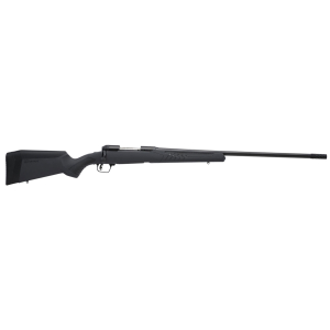 Savage Arms 57021 110 Long Range Hunter 6.5 Creedmoor 4+1 26", Matte Black Metal, Gray Fixed AccuStock with AccuFit