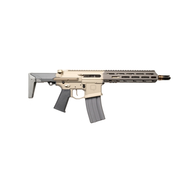 Q HONEY BADGER SBR 5.56 9.69" BLK/GRY 1-30RD MAGAZINE