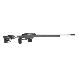 Savage Arms 57893 Impulse Elite Precision 338 Lapua Mag 5+1 30" Stainless Barrel, Matte Black Nitride Rec, Gray Cerakote Adjustable MDT ACC Aluminum Chassis Stock