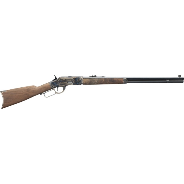 WINCHESTER 1873 SPORTER 45LC - OCTAGON/BLUED 24" CASE COLORED