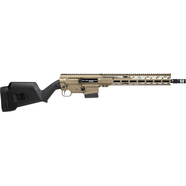 CMMG 30A5C0FCT Dissent BR4 *CA Compliant 300 Blackout 10+1 14.50" Black Nitride Threaded Barrel, Coyote Tan Cerakote Picatinny Rail Aluminum Receiver, Magpul SGA Black Synthetic Stock