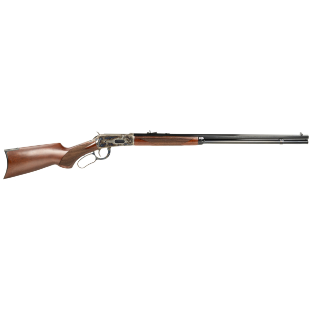 Cimarron CA2913 1894 Deluxe Full Size 30-30 Win 7+1 26" Blued Octagon Barrel, Color Case Hardened Stainless Steel Receiver, Walnut Fixed w/Pistol Grip Stock, Right Hand