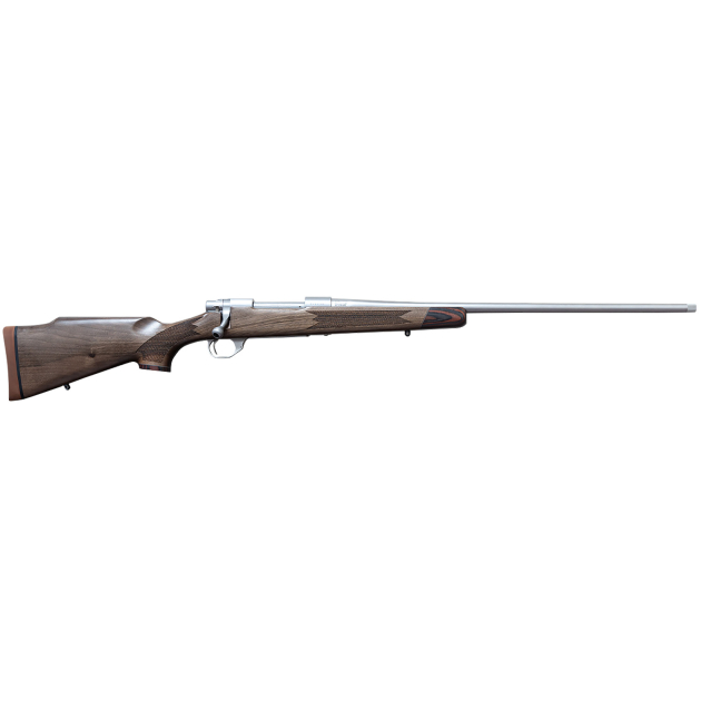 Howa HWH308SLUX M1500 Super Deluxe Full Size 308 Win 4+1 22" Stainless Threaded Barrel, Drilled & Tapped Stainless Steel Receiver, Turkish Walnut Fixed Stock