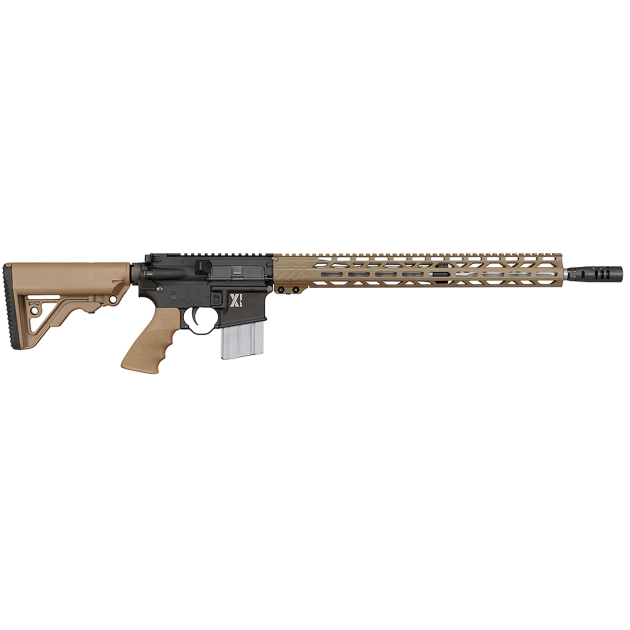 Rock River Arms XAR1751TV1 LAR-15M X-1 223 Wylde 18" Stainless 20+1, Black Rec, Tan RRA Operator Stock & Hogue Grip, Carrying Case
