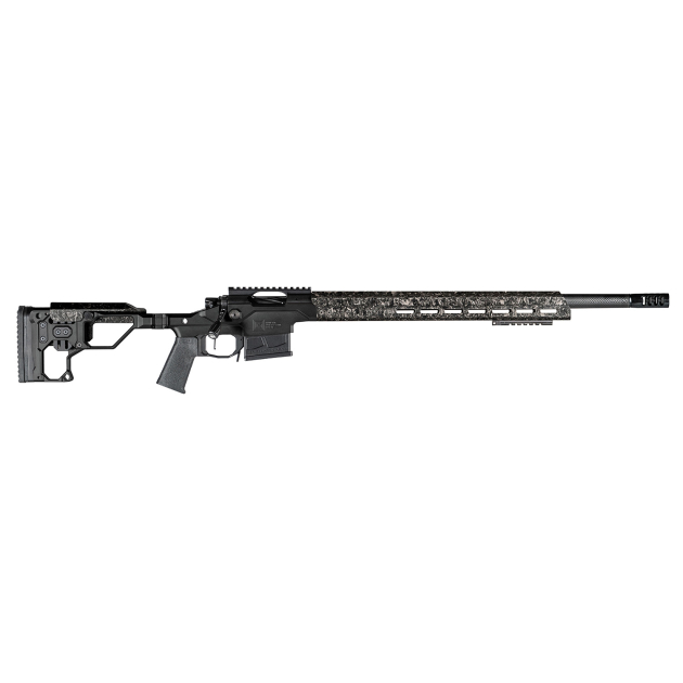 Christensen Arms 8010300202 Modern Precision  6.5 Creedmoor 5+1 24" Threaded Carbon Fiber Barrel, Black Nitride Finish, Black Anodized with Folding Stock, Polymer Grip