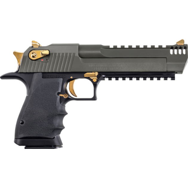 DESERT EAGLE L6 SERIES 50 AE - 6" BLACK GREEN CERAKOTE