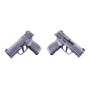 SIG SAUER P365X 2 TONE PURPLE 9MM PSTL 3.10" 2-12RD OPTIC RDY MANUAL SAFETY