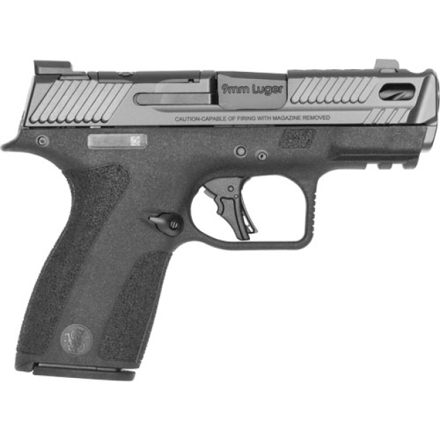 S&W PC M&P SHIELD X COMP 9MM - 13/15 RD MAGS SAFTY 3.6" BL