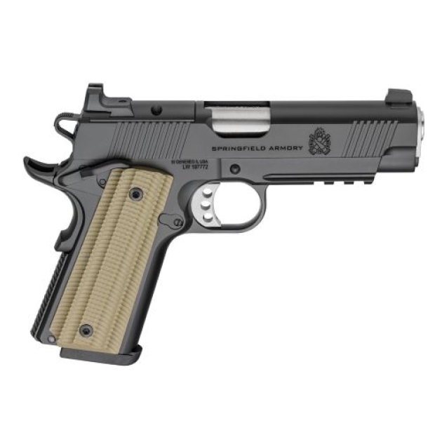 SPRINGFIELD 1911 OPERATOR AOS - 45 ACP 4.25" 8RD TRITIUM BLK