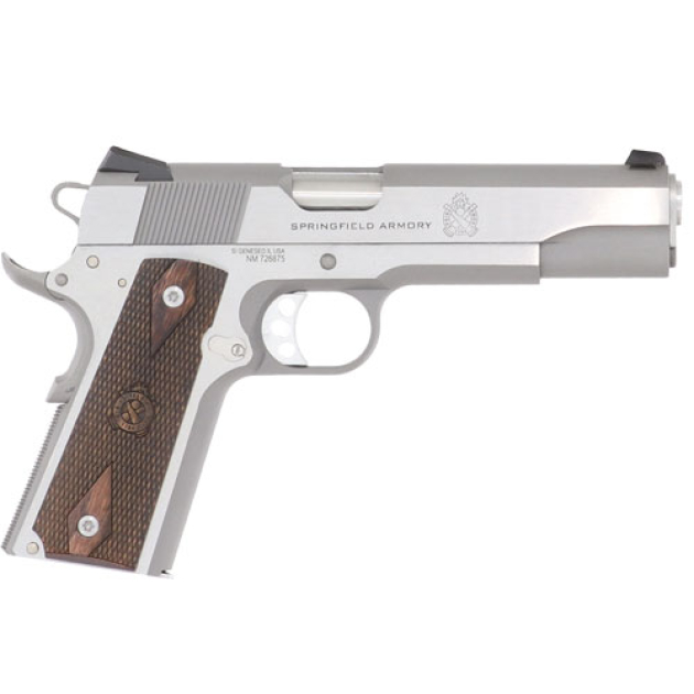 SPRINGFIELD 1911 GARRISON 5" - 45ACP 7RD SS/LAMINATE GRIPS