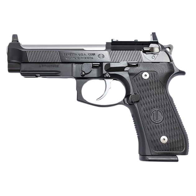 Langdon Tactical Tech LTT92TTJRR9mm Luger 5.40" Barrel,  Black Serrated Optic Ready/Serrated Slide, VZ G10 Grips
