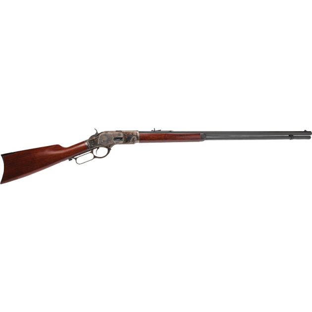 CIMARRON 1873 LONG RANGE 45LC - 30" OCTAGON CC/BLUED WALNUT