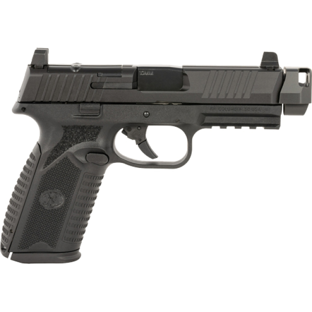 FN 510 MRD QD COMPENSATOR 10MM - NMS 2-15RD MAG BLACK