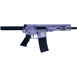 GLFA AR15 PISTOL 223 WYLDE - 7.5" NITRIDE BBL WILD ORCHID