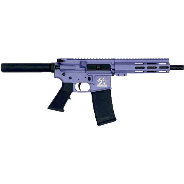 GLFA AR15 PISTOL 223 WYLDE - 7.5" NITRIDE BBL WILD ORCHID