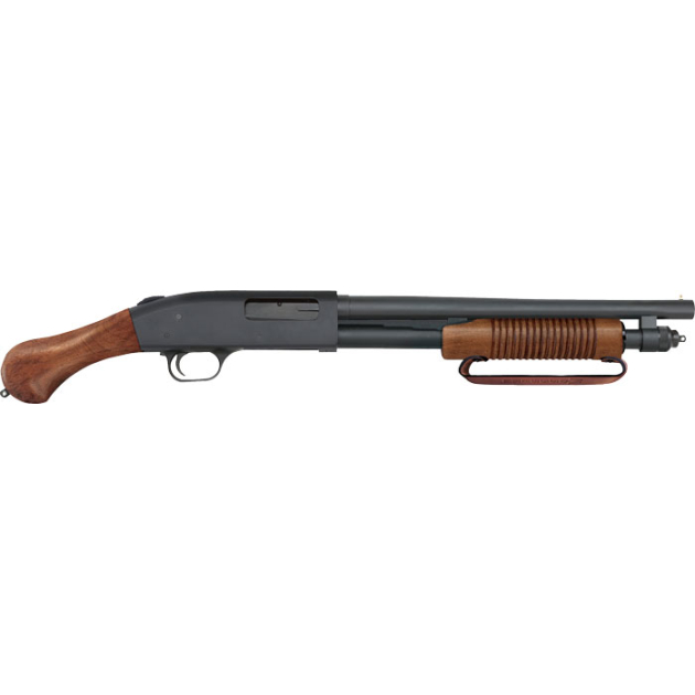 MOSSBERG 590 NIGHTSTICK 20GA - 3" 6RD 14.375" BLUED/WALNUT
