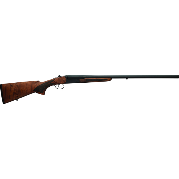 Charles Daly 930387 500 Coach 20 Gauge Break Open 3" 2rd 20" Black Side By Side Barrel, Steel Receiver, Fixed w/Pistol Grip Checkered Walnut Walnut Stock