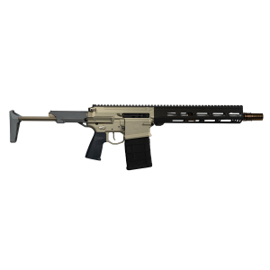 Q LLC BOOMBOX8612INSBR Boombox  8.6 Blackout 20+1 12" Bead Blasted Tapered Threaded Barrel, Black Anodized Picatinny Rail Aluminum Receiver, Adj Folding Stock, Reptilia CQG-NB Grip