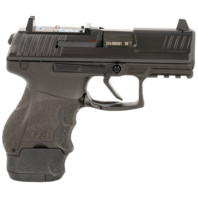 Langdon Tactical Tech LTTLP30SKFTJRDO P30SK LEM DAO 9mm Luger 10+1(2)/13+1(1) 3.30", Black, Polymer Picatinny Rail Frame, RMR Optic Cut Slide, Grayguns Flat Face Trigger w/Trigger Job