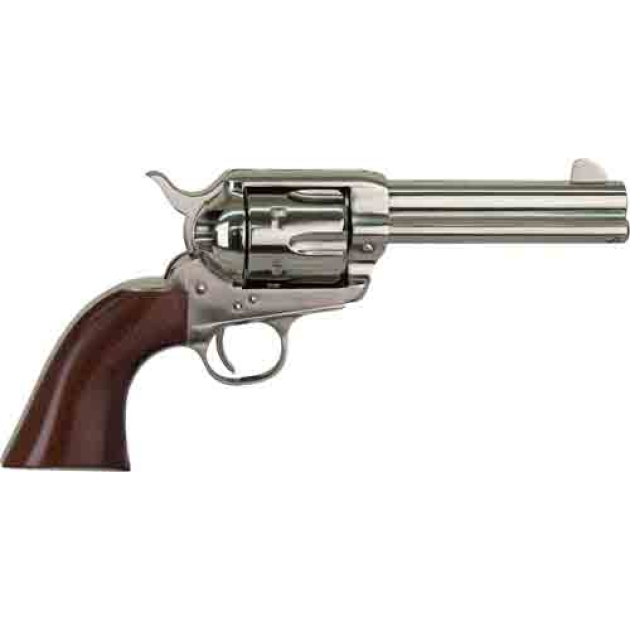 CIMARRON PISTOLERO 45LC - FS 4.75" NICKEL WALNUT