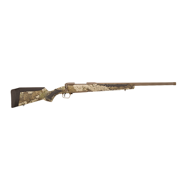 Savage Arms 57413 110 High Country 270 Win 4+1 22", Midnight Bronze Cerakote, TrueTimber Strata Fixed AccuStock with AccuFit