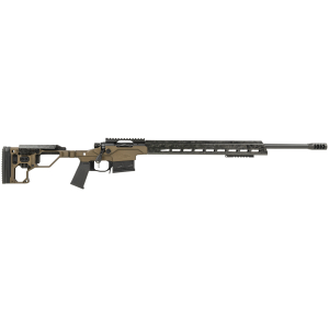 Christensen Arms 8010300802 Modern Precision  308 Win 24" Threaded Carbon Fiber Barrel 5+1, Black Nitride Finish, Desert Brown Anodized Folding Stock, Polymer Grip