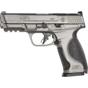 S&W M&P9 M2.0 METAL 40 S&W - 15-SHOT TUNGSTEN GRAY CERAKOTE