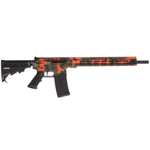 Great Lakes Firearms GL15223MCMP AR-15 Mission 223 Wylde 30+1 16", Deer Camp Camo Rec/15" M-Lok Handguard, Black Carbine Stock & A2 Grip, Muzzle Brake