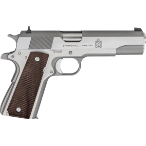 SPRINGFIELD 1911 DEFENDER MIL - SPEC 45ACP 5" 7RD STAINLESS