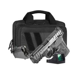 SMITH & WESSON EQUALIZER CARRY ON BUNDLE 9MM 3.675" PSTL TS 10/13/15RD, VIRIDIAN OPTIC, SAVIOR BAG