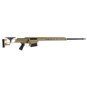 Barrett 18503 MRAD  338 Lapua Mag 26" 10+1 Flat Dark Earth Cerakote Flat Dark Earth Fixed Adjustable Comb Stock Black Polymer Grip Right Hand