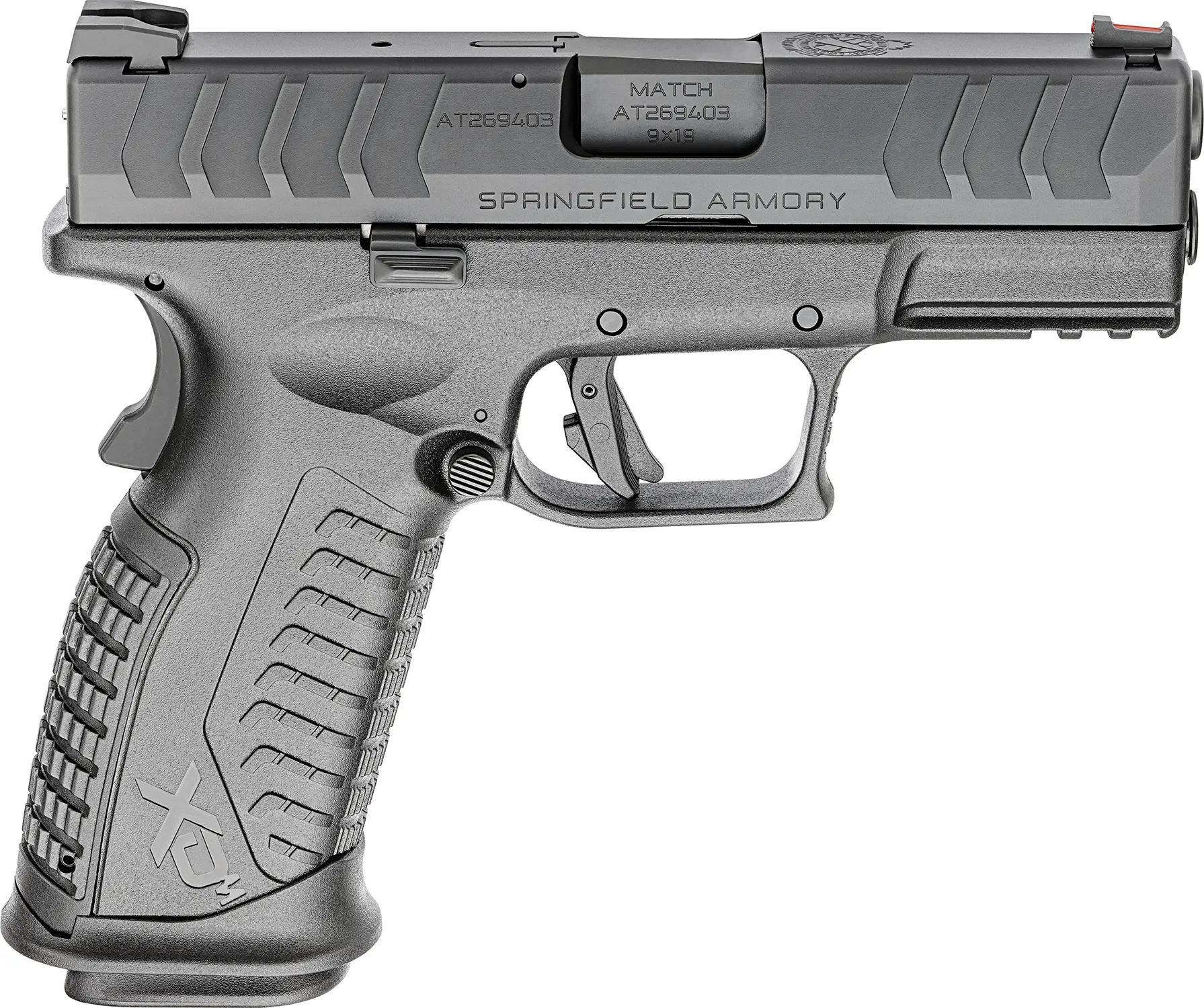 Springfield Armory XDME9389BHC XD-M Elite 9mm Luger 3.80" 20+1 Black Interchangeable Backstrap Grip