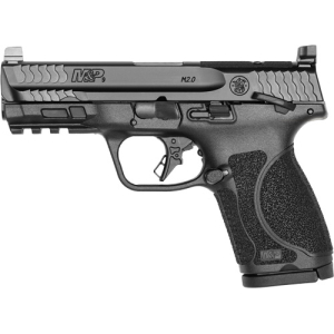 S&W M&P9 M2.0 COMP 10-SHOT 4" - OPTIC READY THUMB SAFETY BLK