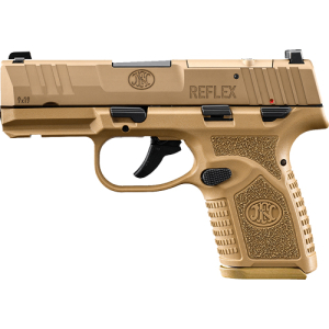 FN REFLEX MRD 9MM LUGER - 2-10R MAGS FDE SAFETY