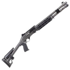 PANZER ARMS M4 SPEED PRO 12G 18.5" PORTED BBL, GREY, MLOK HG, 5RD